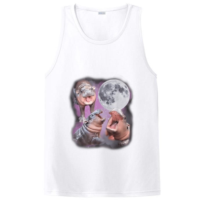 Moo Deng With The Moon PosiCharge Competitor Tank
