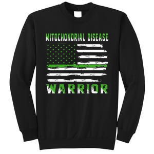 Mitochondrial Disease Warrior USA Flag United States Flag Sweatshirt