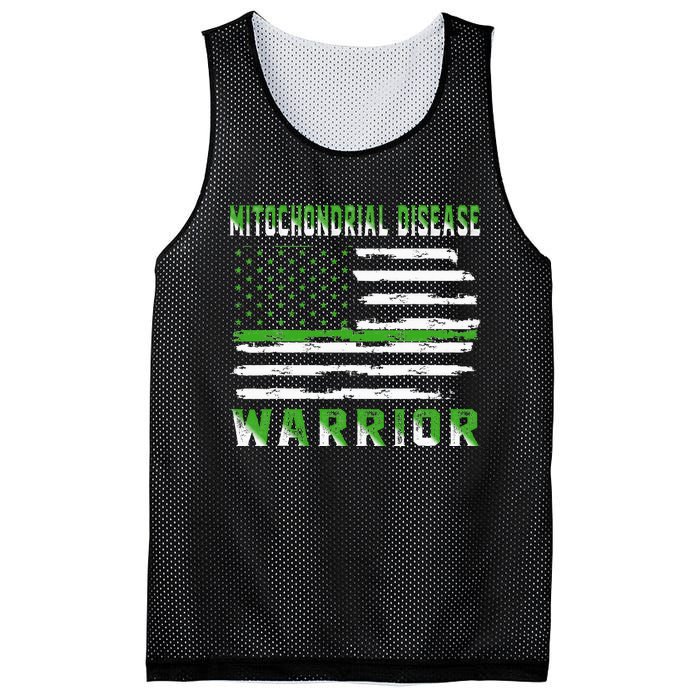 Mitochondrial Disease Warrior USA Flag United States Flag Mesh Reversible Basketball Jersey Tank