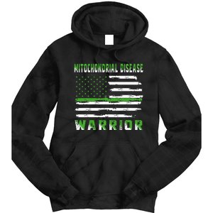 Mitochondrial Disease Warrior USA Flag United States Flag Tie Dye Hoodie