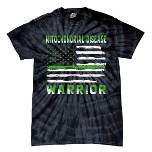 Mitochondrial Disease Warrior USA Flag United States Flag Tie-Dye T-Shirt