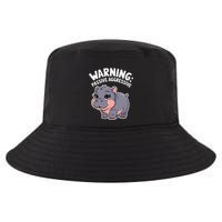 Moo Deng Warning Passive Aggressive Hippo Cool Comfort Performance Bucket Hat