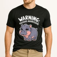 Moo Deng Warning Passive Aggressive Hippo Performance Shirt