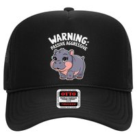 Moo Deng Warning Passive Aggressive Hippo Hat