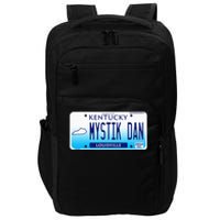 Mystik Dan Winner 2024 Betting License Plate Horse Racing Impact Tech Backpack