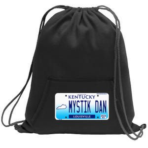 Mystik Dan Winner 2024 Betting License Plate Horse Racing Sweatshirt Cinch Pack Bag