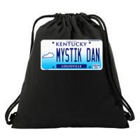 Mystik Dan Winner 2024 Betting License Plate Horse Racing Drawstring Bag