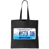 Mystik Dan Winner 2024 Betting License Plate Horse Racing Tote Bag