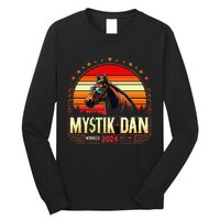 Mystik Dan Winner 2024 Funny Retro Long Sleeve Shirt