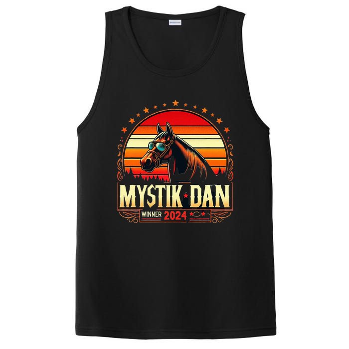 Mystik Dan Winner 2024 Funny Retro PosiCharge Competitor Tank