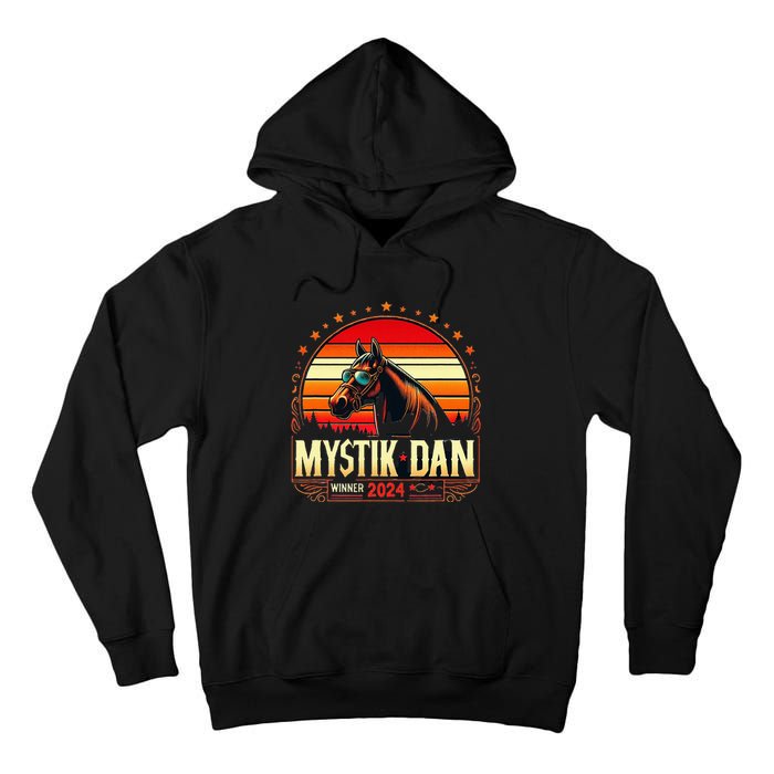 Mystik Dan Winner 2024 Funny Retro Tall Hoodie