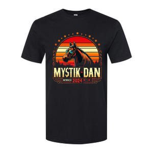 Mystik Dan Winner 2024 Funny Retro Softstyle CVC T-Shirt