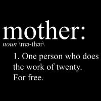 Mother Definition Works For Free Gift For Mom Tall T-Shirt
