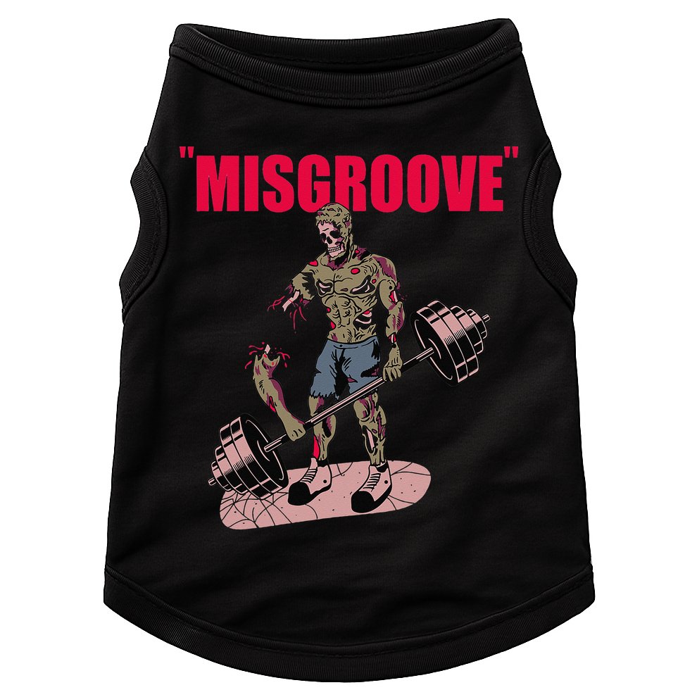 Misgroove Deadlift Weightlifting Bodybuilding Gym Fitness Doggie Tank