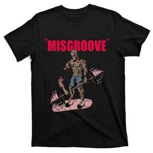 Misgroove Deadlift Weightlifting Bodybuilding Gym Fitness T-Shirt