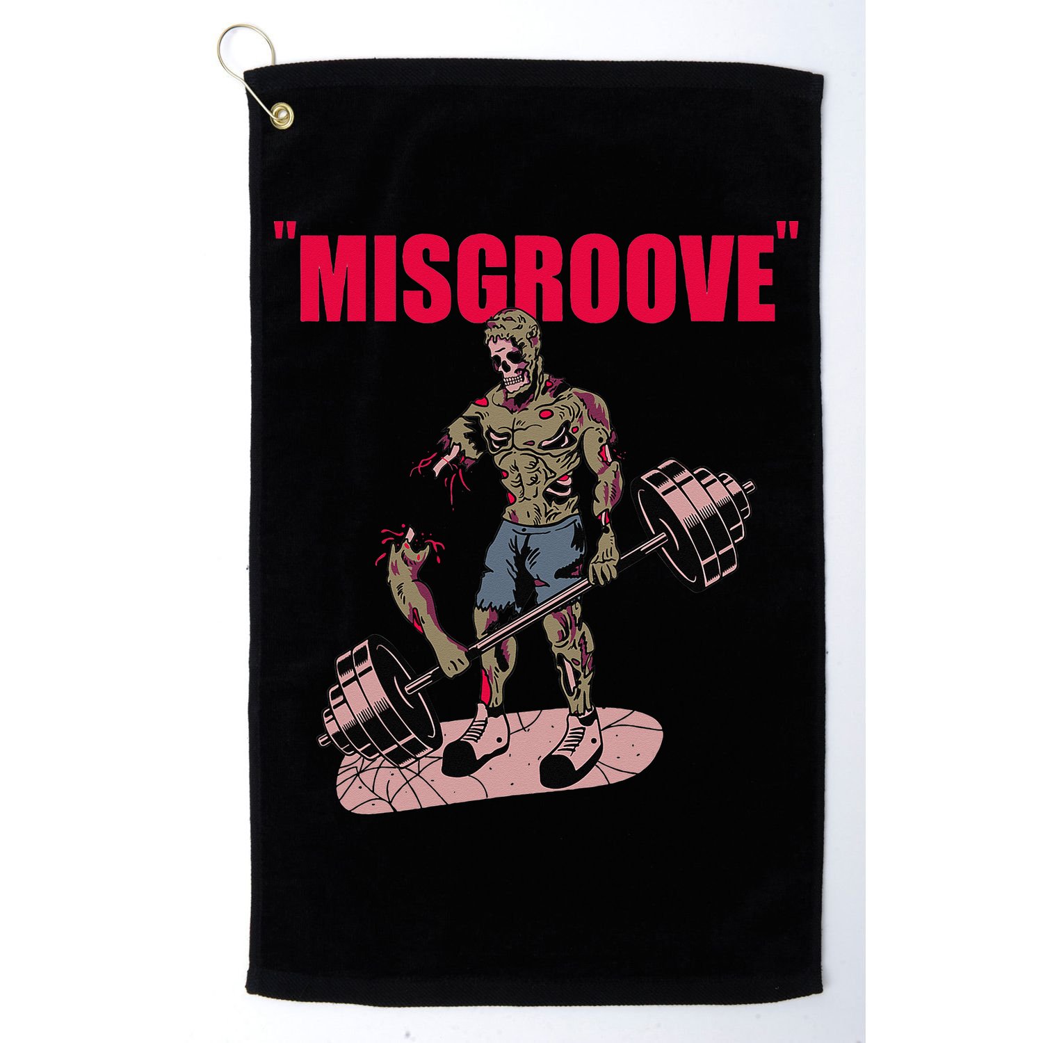 Misgroove Deadlift Weightlifting Bodybuilding Gym Fitness Golf Towel