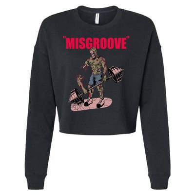 Misgroove Deadlift Weightlifting Bodybuilding Gym Fitness Cropped Pullover Crew