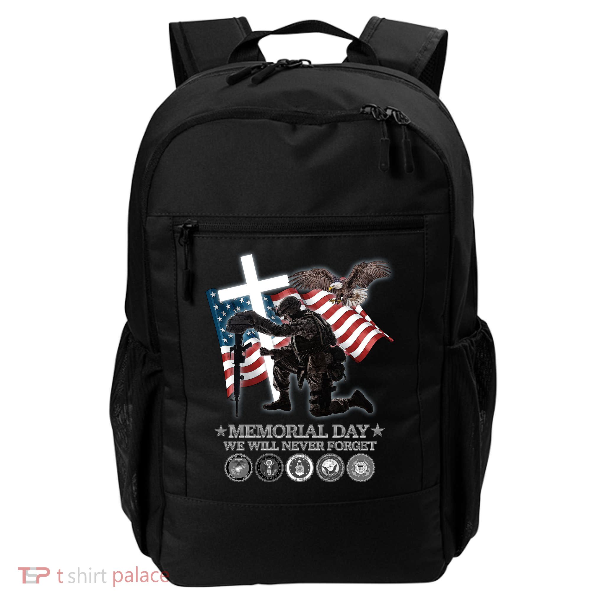 Memorial Day We Will Never Forget Daily Commute Backpack
