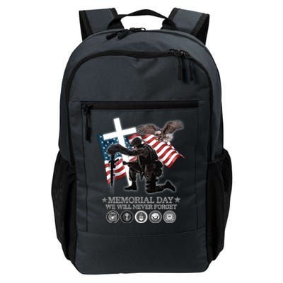 Memorial Day We Will Never Forget Daily Commute Backpack