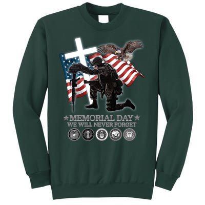 Memorial Day We Will Never Forget Sweatshirt