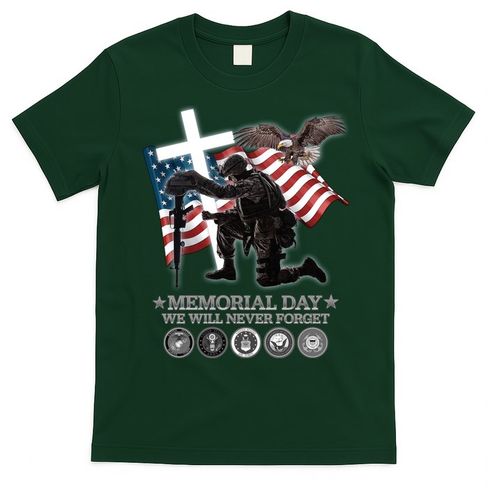 Memorial Day We Will Never Forget T-Shirt