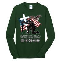 Memorial Day We Will Never Forget Tall Long Sleeve T-Shirt