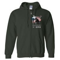 Memorial Day We Will Never Forget Full Zip Hoodie