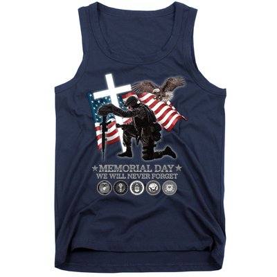 Memorial Day We Will Never Forget Tank Top