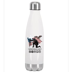 Memorial Day We Will Never Forget Stainless Steel Insulated Water Bottle