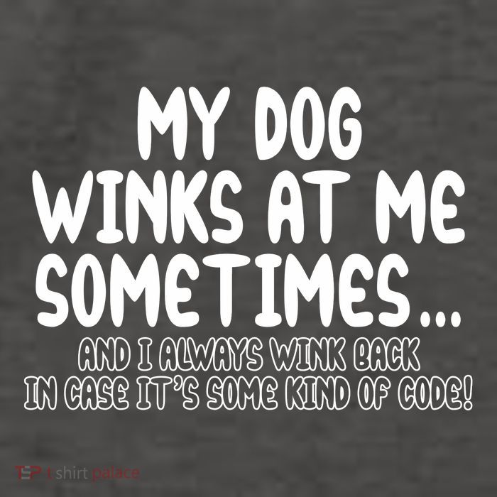 My Dog Winks At Me Funny Vector Backpack