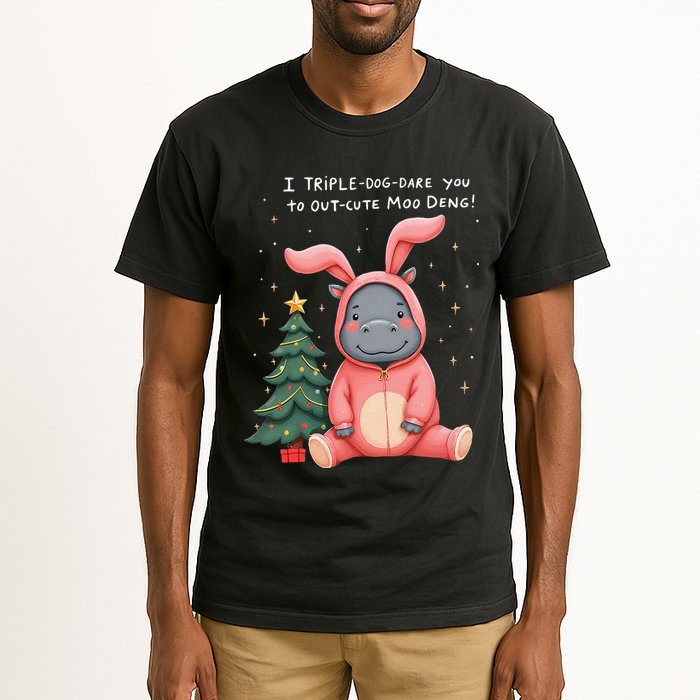 Moo Deng Xmas Story Pin.K Bunny Pajamas Tall T-Shirt