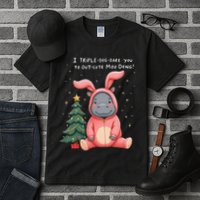 Moo Deng Xmas Story Pin.K Bunny Pajamas Tall T-Shirt