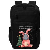 Moo Deng Xmas Story Pin.K Bunny Pajamas Impact Tech Backpack