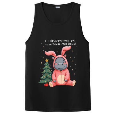 Moo Deng Xmas Story Pin.K Bunny Pajamas PosiCharge Competitor Tank