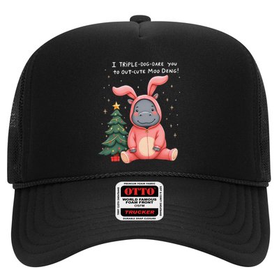 Moo Deng Xmas Story Pin.K Bunny Pajamas Trucker Hat