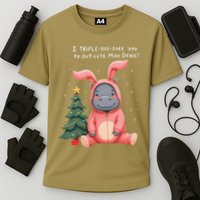 Moo Deng Xmas Story Pin.K Bunny Pajamas Performance Shirt