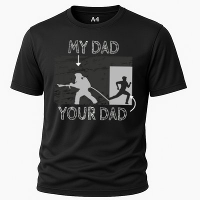 My Dad Your Dad Firefighter Son Proud Fireman Rescuer Gift Performance Shirt
