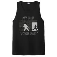 My Dad Your Dad Firefighter Son Proud Fireman Rescuer Gift PosiCharge Competitor Tank