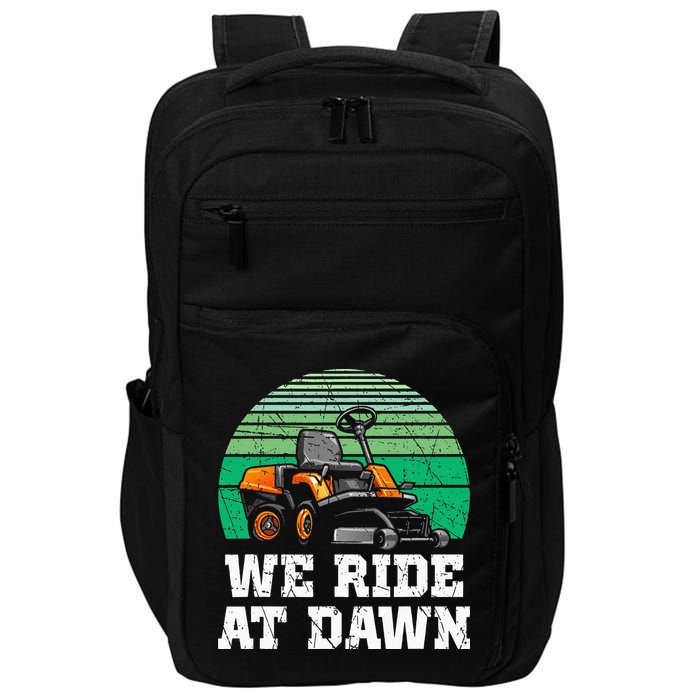 Mowing Dad Yard Work We Ride At Dawn Lawnmower Impact Tech Backpack