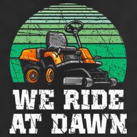 Mowing Dad Yard Work We Ride At Dawn Lawnmower 11oz C Handle Ceramic Mug