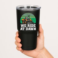 Mowing Dad Yard Work We Ride At Dawn Lawnmower Tumbler