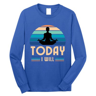 MotherS Day Yoga Gift Long Sleeve Shirt