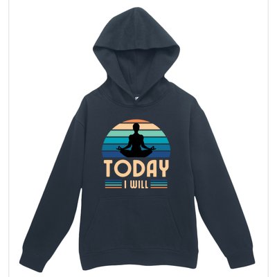 MotherS Day Yoga Gift Urban Pullover Hoodie