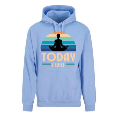 MotherS Day Yoga Gift Unisex Surf Hoodie