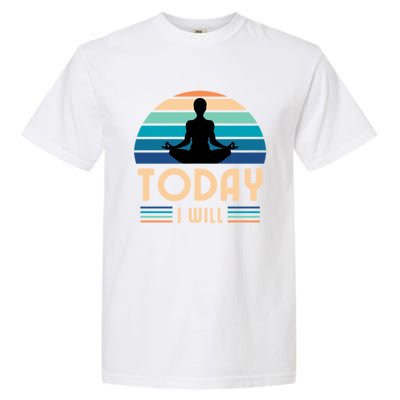 MotherS Day Yoga Gift Garment-Dyed Heavyweight T-Shirt