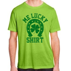 Me Lucky Shirt Horseshoe Adult ChromaSoft Performance T-Shirt