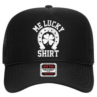 Me Lucky Shirt Horseshoe Trucker Hat