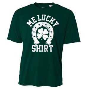 Me Lucky Shirt Horseshoe Cooling Performance Crew T-Shirt