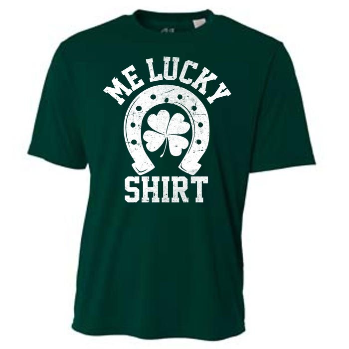 Me Lucky Shirt Horseshoe Cooling Performance Crew T-Shirt