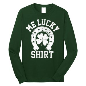 Me Lucky Shirt Horseshoe Long Sleeve Shirt